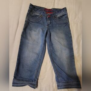 Provogue Brand,Women's Cropped Blue Jeans, Size 26